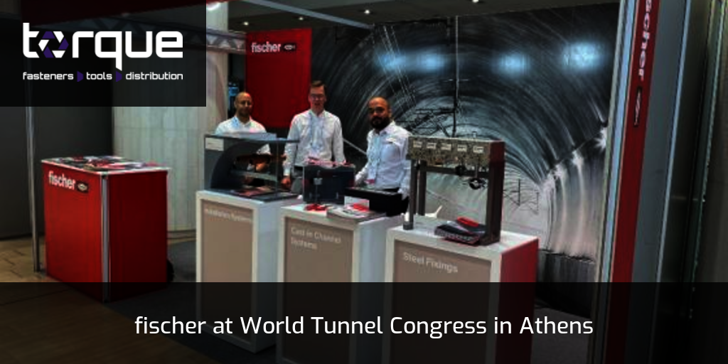 fischer at World Tunnel Congress in Athens