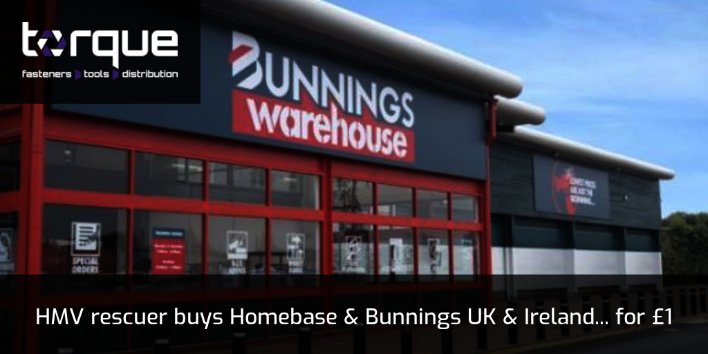 HMV rescuer buys Homebase & Bunnings UK & Ireland... for £1