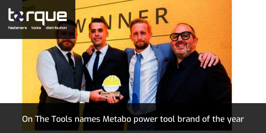 On The Tools names Metabo power tool brand of the year