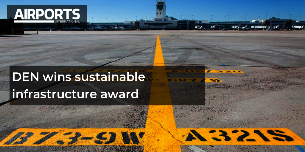 DEN wins sustainable infrastructure award