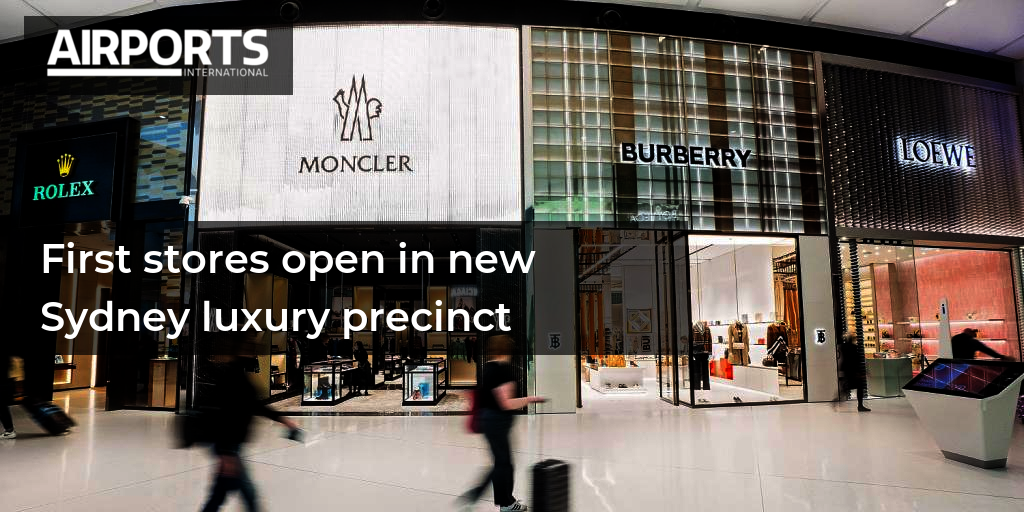 First stores open in new Sydney luxury precinct