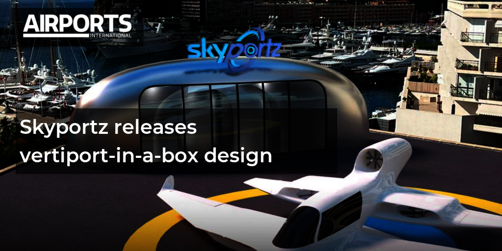 Skyportz releases vertiport-in-a-box design