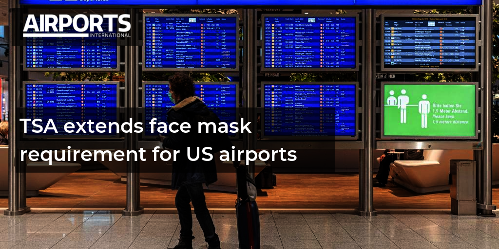 TSA extends face mask requirement for US airports