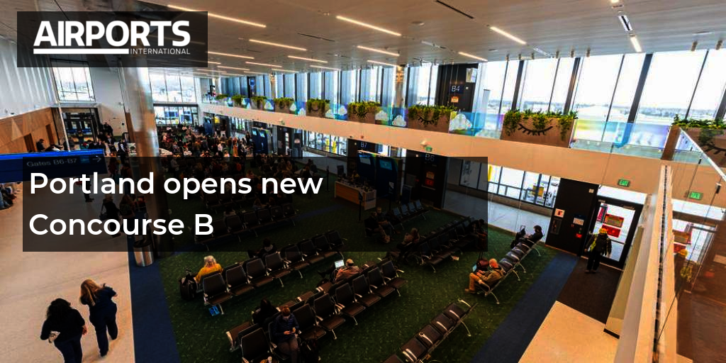Portland opens new Concourse B