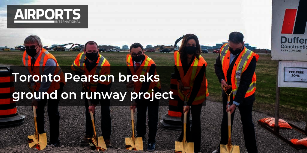 Toronto Pearson Breaks Ground On Runway Project