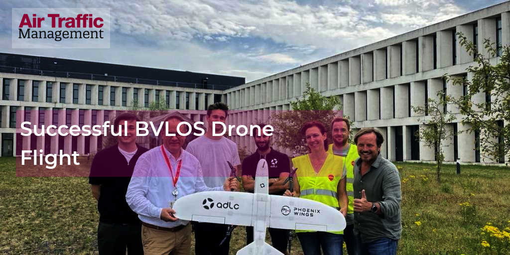 Successful BVLOS drone flight