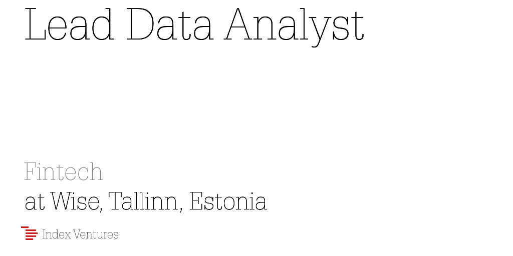 Wise: Lead Data Analyst