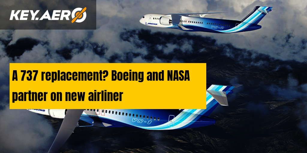 A 737 replacement? Boeing and NASA partner on new airliner