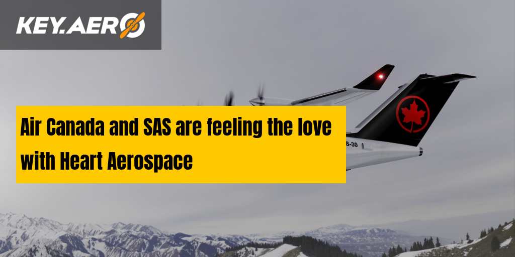 Air Canada And Sas Are Feeling The Love With Heart Aerospace