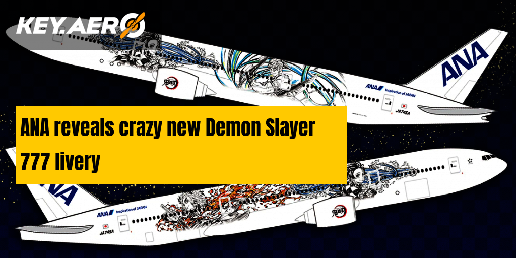 ANA reveals crazy new Demon Slayer 777 livery