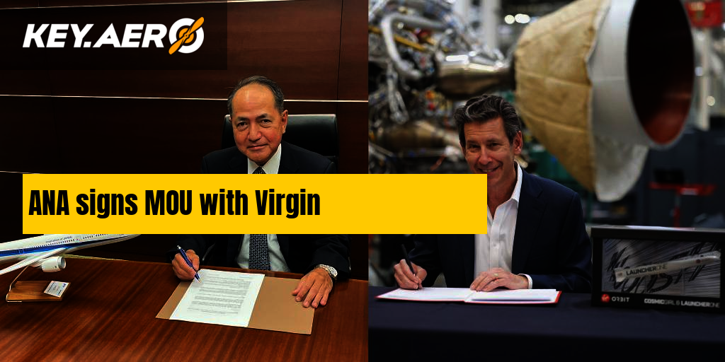 ANA signs MOU with Virgin