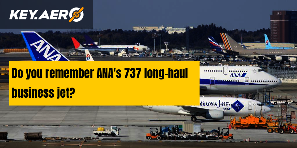 ANA's 737-700ER long-haul business jet