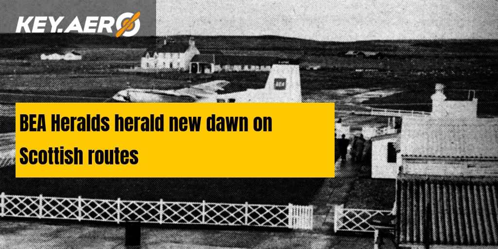 BEA Heralds herald new dawn on Scottish routes