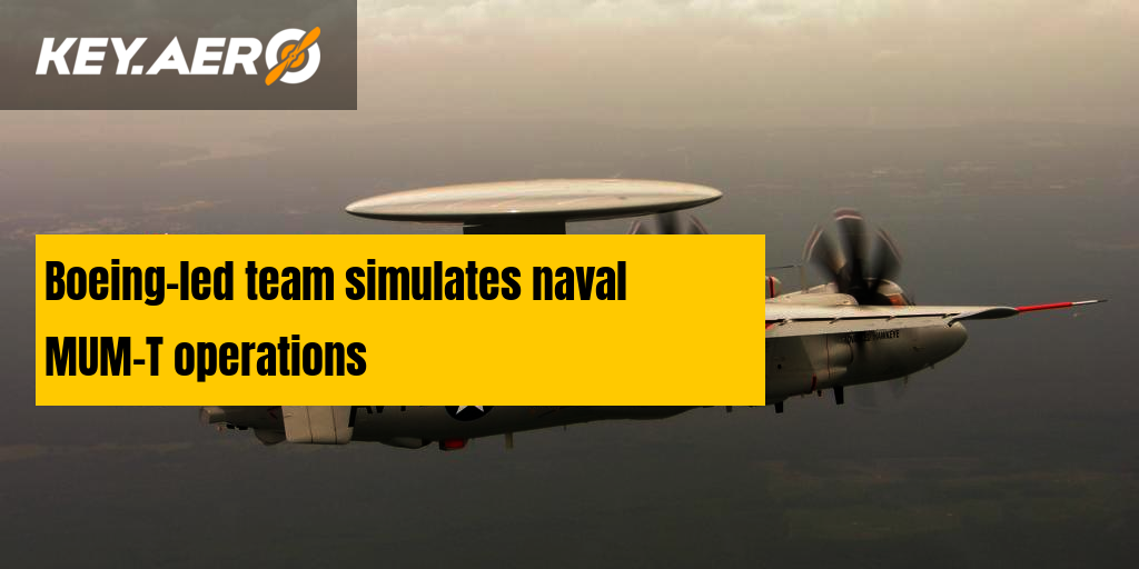 Boeing Led Team Simulates Naval Mum T Operations