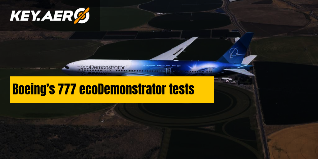 Boeing’s 777 ecoDemonstrator tests