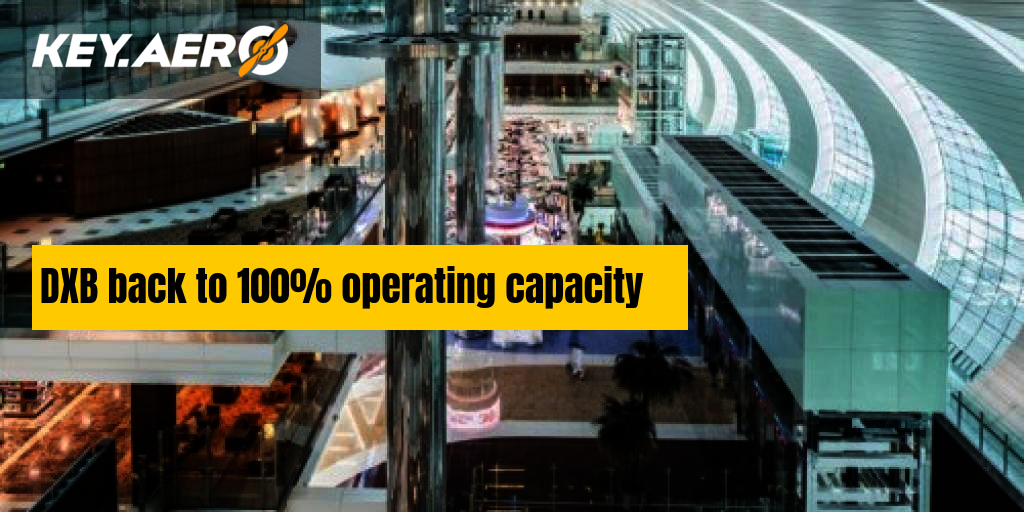 DXB back to 100% operating capacity