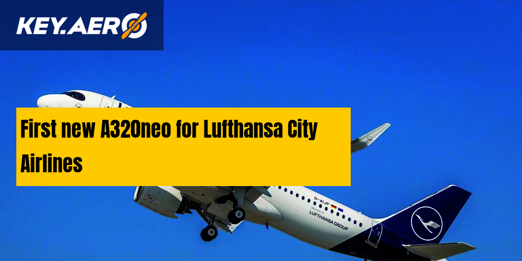 First new A320neo for Lufthansa City Airlines