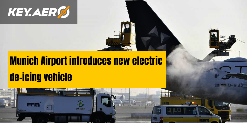 Munich Airport introduces new electric deicing vehicle