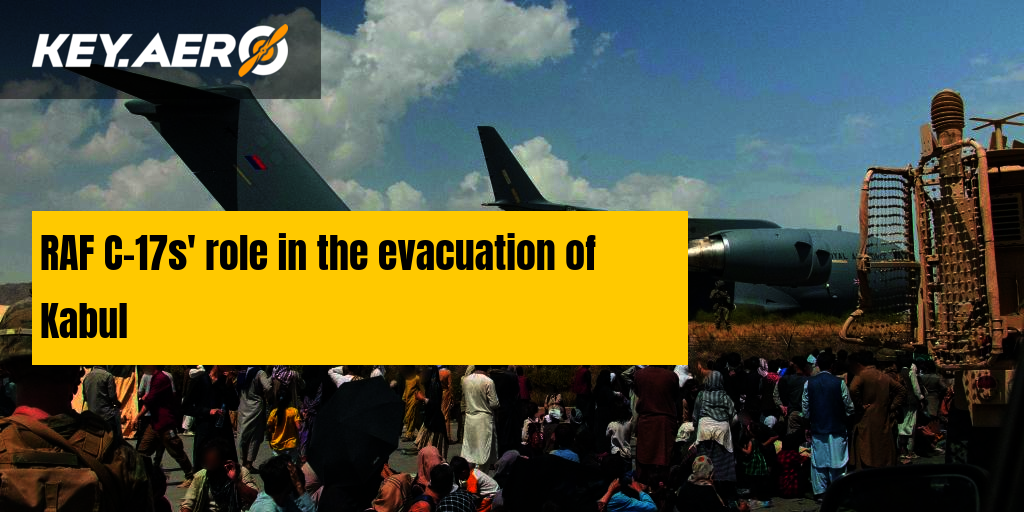 RAF C-17s' role in the evacuation of Kabul