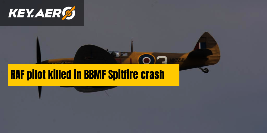 RAF pilot killed in BBMF Spitfire crash