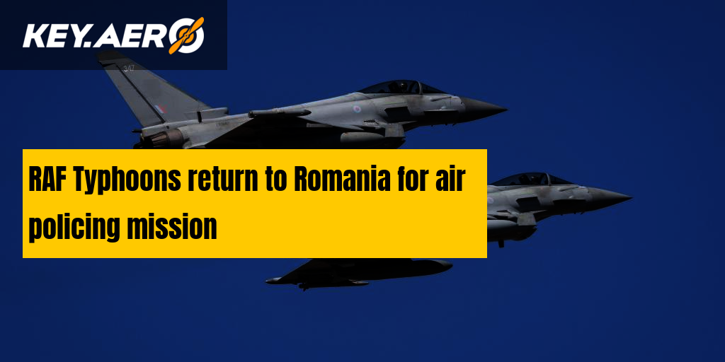 RAF Typhoons return to Romania for air policing mission