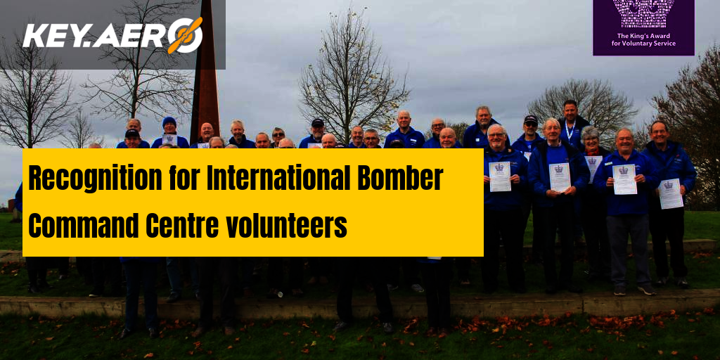 Recognition for International Bomber Command Centre volunteers