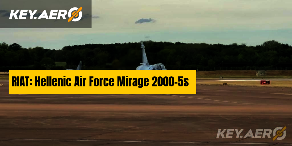 RIAT Hellenic Air Force Mirage 2000-5s
