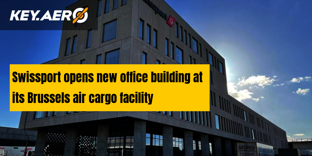 Swissport opens new office building at its Brussels air cargo facility