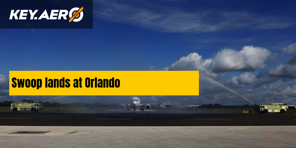 Swoop lands at Orlando
