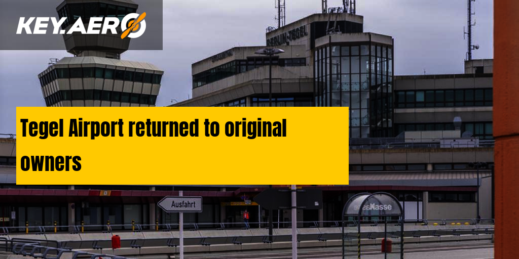 Tegel Airport returned to original owners