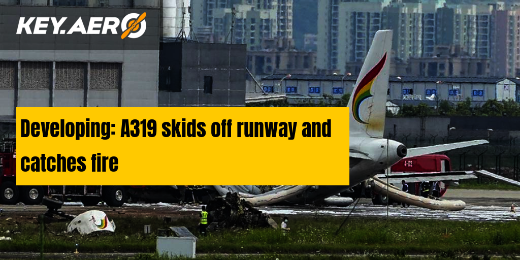 Tibet Airlines A319 Skids Off Runway