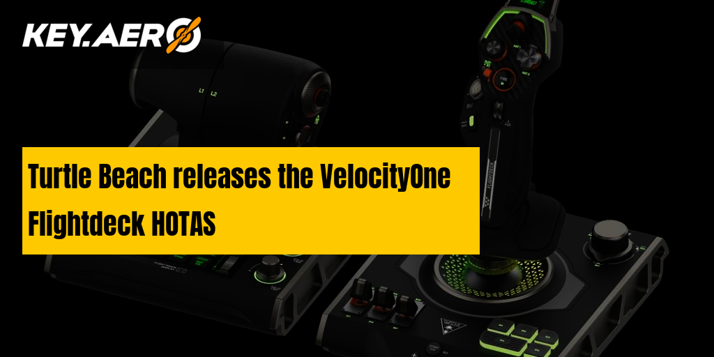 Turtle Beach releases VelocityOne Flightdeck HOTAS