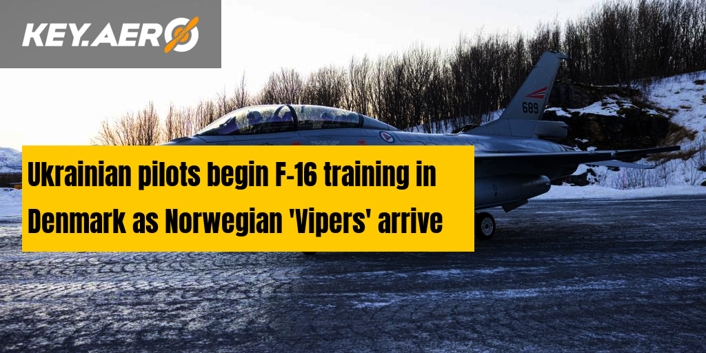 Ukrainian Pilots Begin F-16 Training In Denmark As Norwegian 'Vipers ...