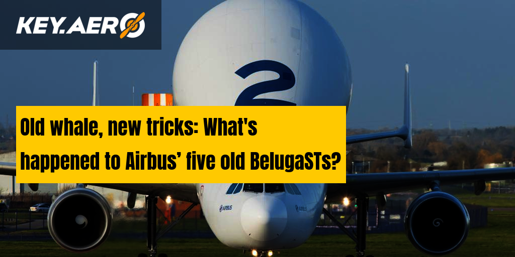 What's happened to Airbus' five old BelugaSTs?