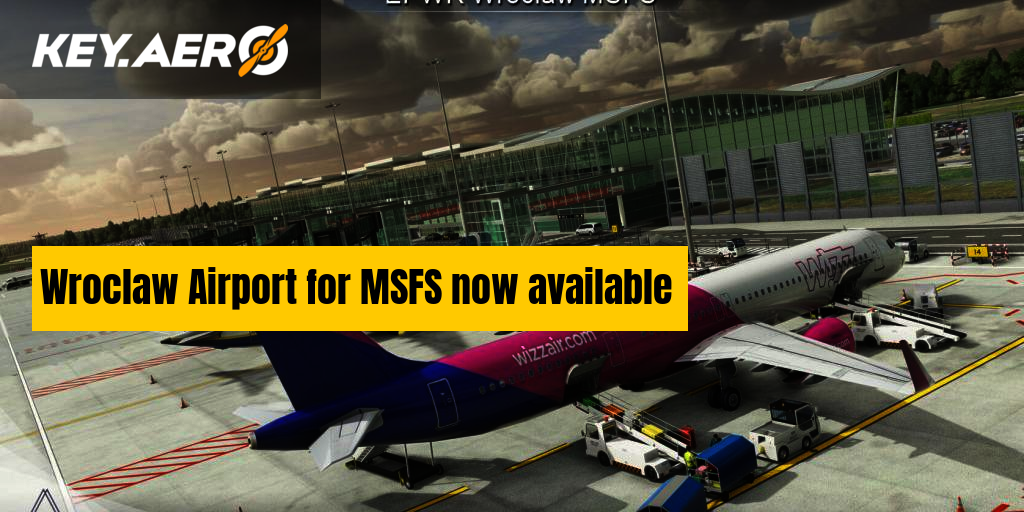 Wroclaw Airport for Microsoft Flight Simulator released