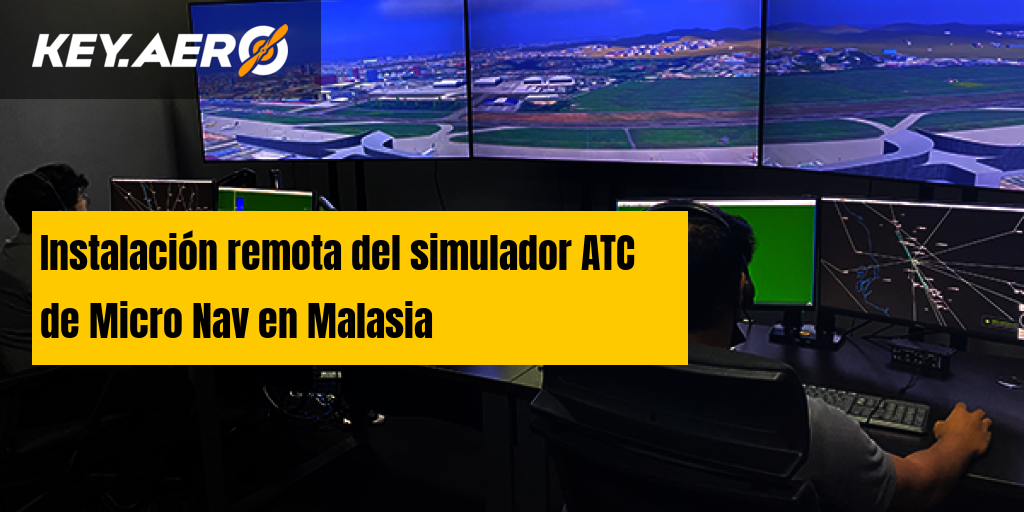 Instalación remota del simulador ATC de Micro Nav en
