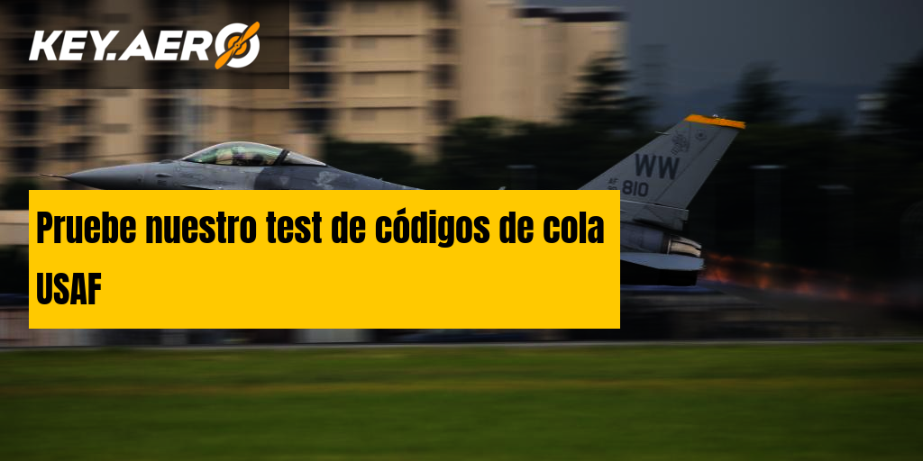 Pruebe nuestro test de códigos de cola USAF