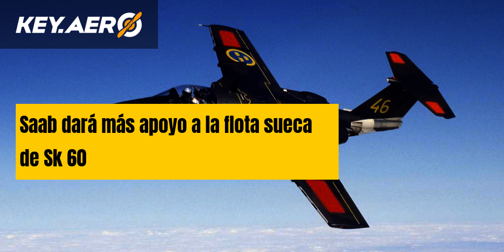 Saab dará más apoyo a la flota sueca de Sk 60