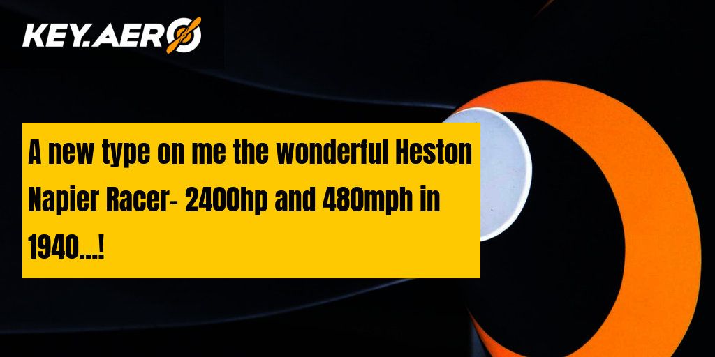 A new type on me the wonderful Heston Napier Racer- 2400hp