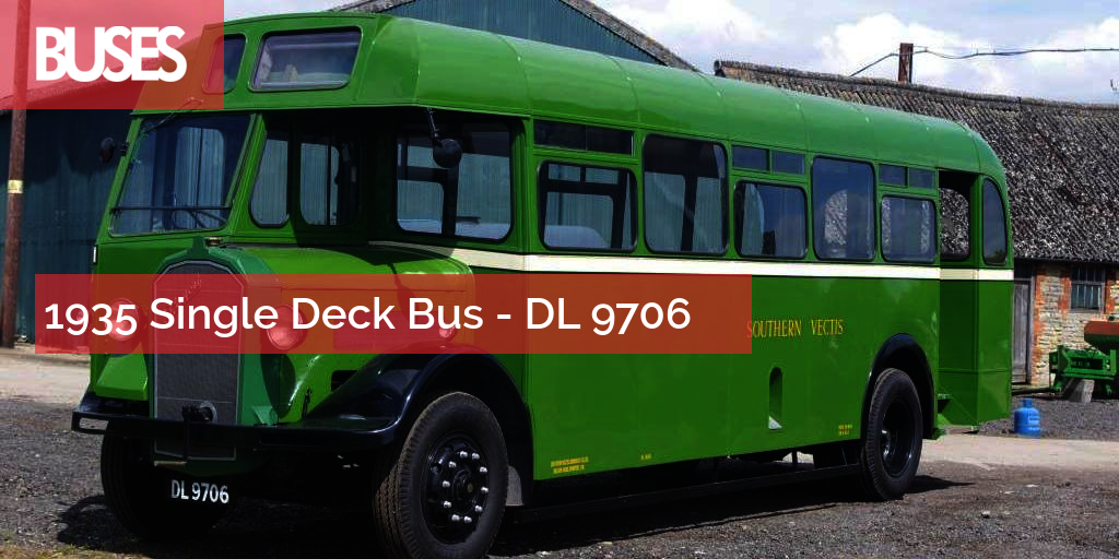 1935 Single Deck Bus - DL 9706