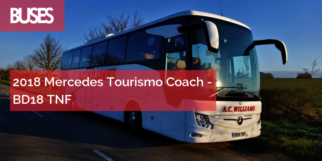 2018 Mercedes Tourismo Coach - BD18 TNF