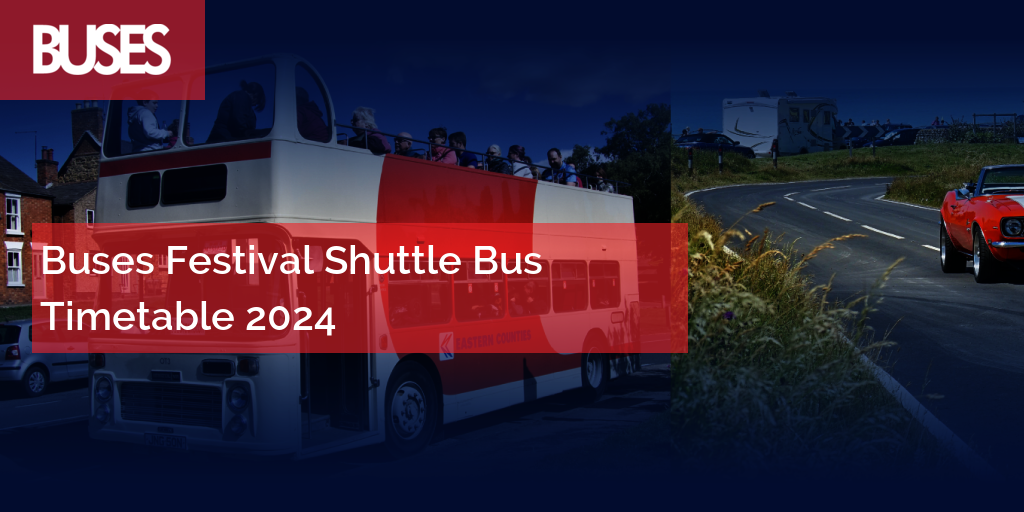 Buses Festival Shuttle Bus Timetable 2024