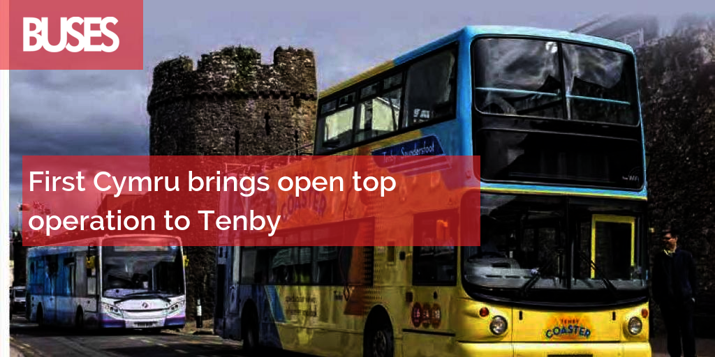 First Cymru brings open top operation to Tenby