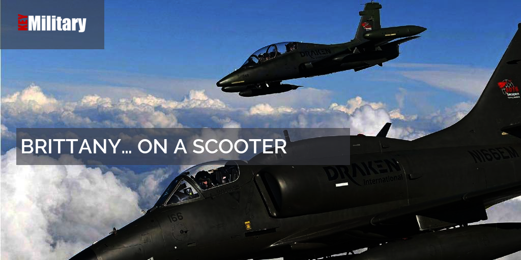 BRITTANY… ON A SCOOTER