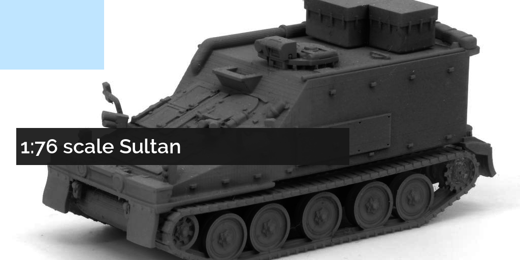 1:76 scale Sultan Tank