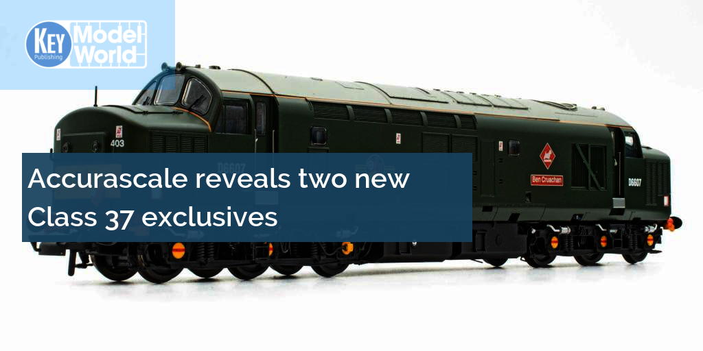 Accurascale reveals two new Class 37 exclusives