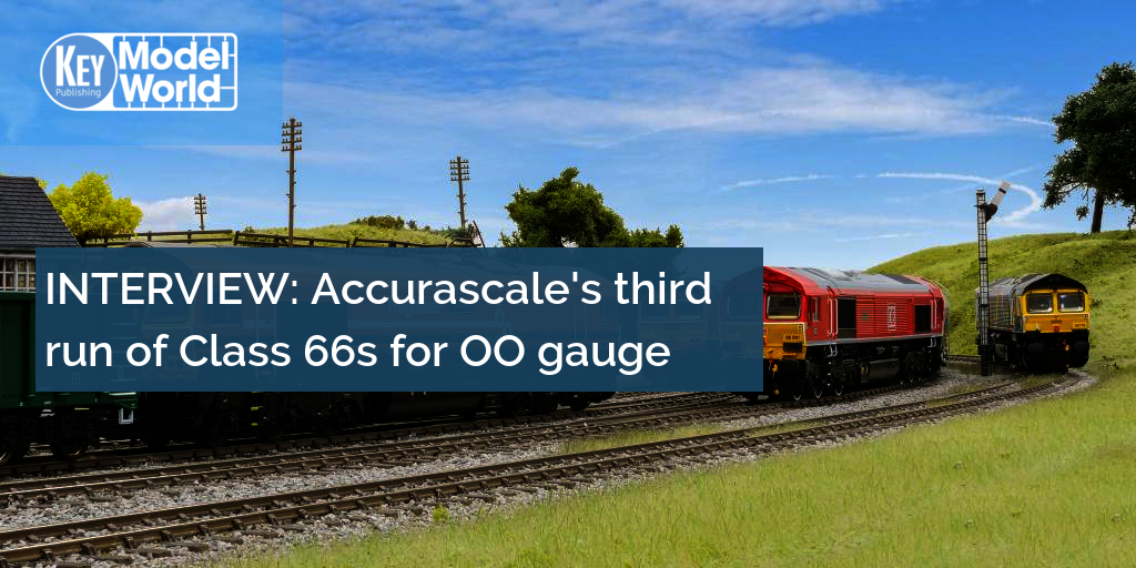Accurascale third run of Class 66s for OO gauge