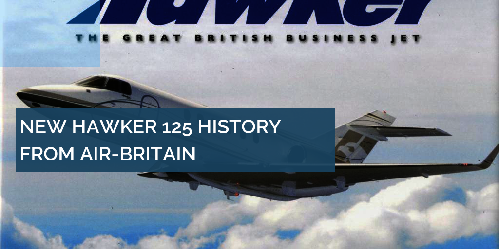 Air-Britain Hawker 125 books two volumes