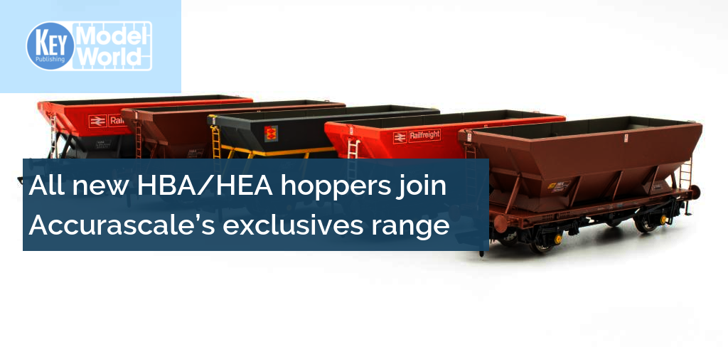 All new HBA/HEA hoppers join Accurascale's exclusives range