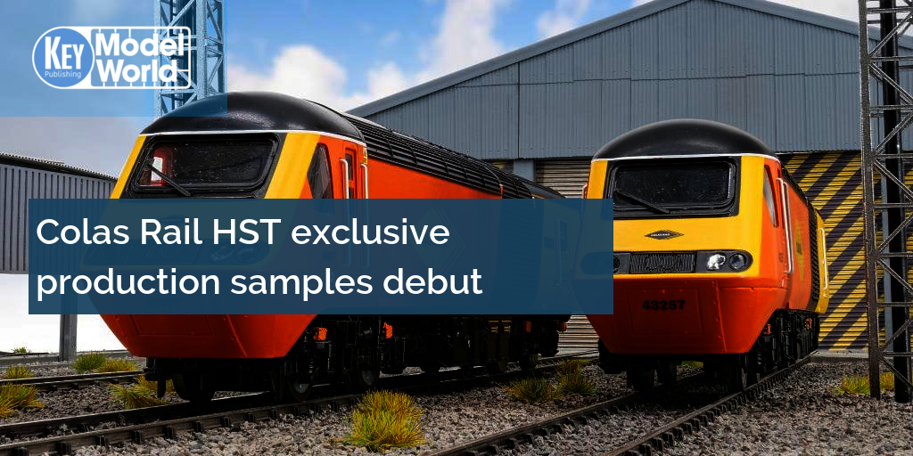 Colas Rail HST exclusive production samples debut